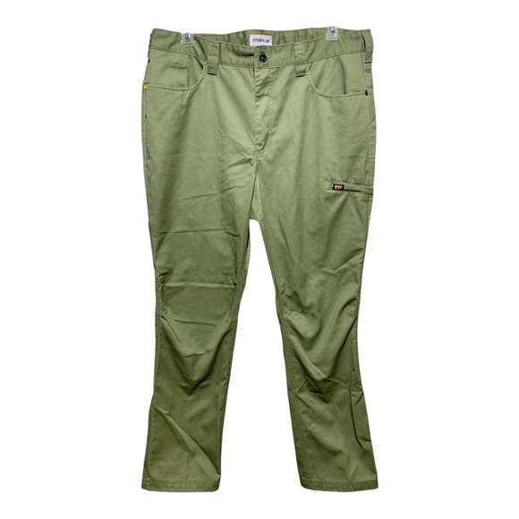 NWOT Men's Caterpillar Twill Chino Classic Work Pants Size 38 - Picture 1 of 3
